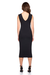 v front v back tank dress