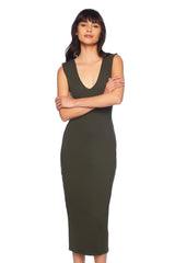 v front v back tank dress