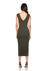 v front v back tank dress