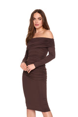 one off the shoulder dress