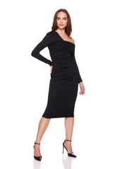 one off the shoulder dress