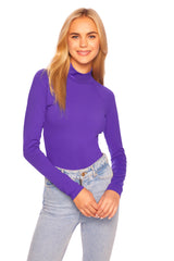 open back mock bodysuit