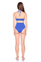 swim drawstring two way top