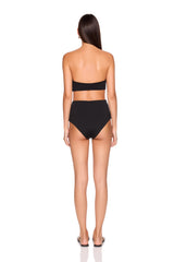 tie bandeau top