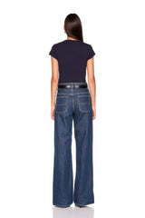 essential shorter crew short sleeve tee