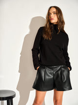 oversized turtleneck sweater