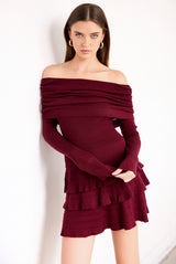 sweater tier skirt