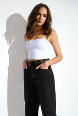 essential string crop top