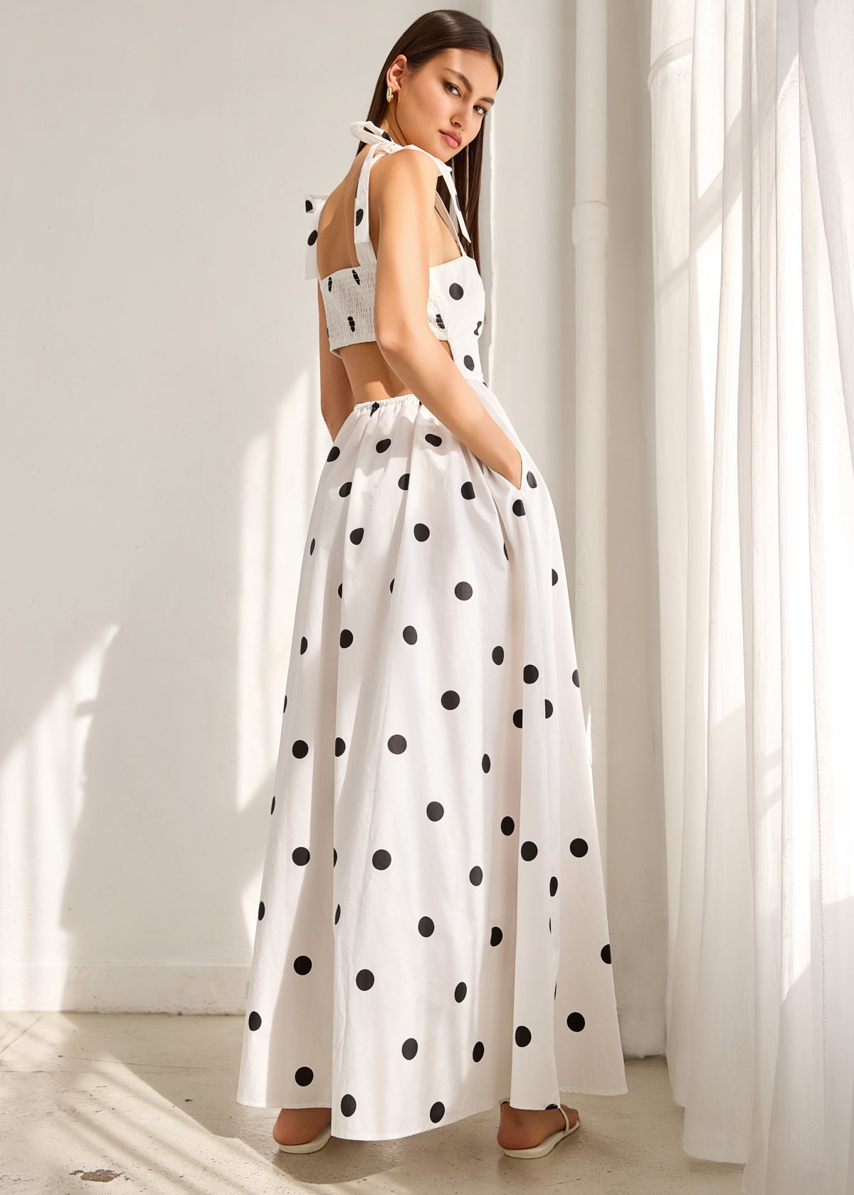 dremah dress club monaco Club Monaco + Dremah Silk Midi Dress