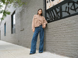fuzzy sweater cargo jacket