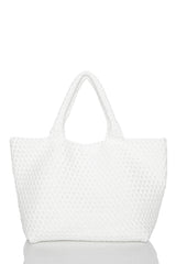 medium tote with zipper pouch