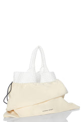 medium tote with zipper pouch