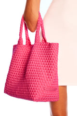 medium tote with zipper pouch