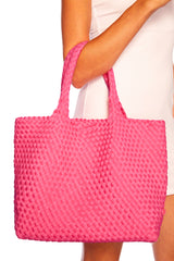 medium tote with zipper pouch