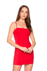 essential thin strap mini dress