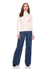 essential long sleeve turtleneck top