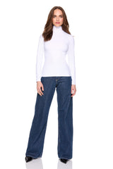 essential long sleeve turtleneck top