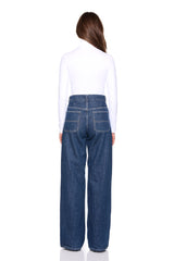 essential long sleeve turtleneck top