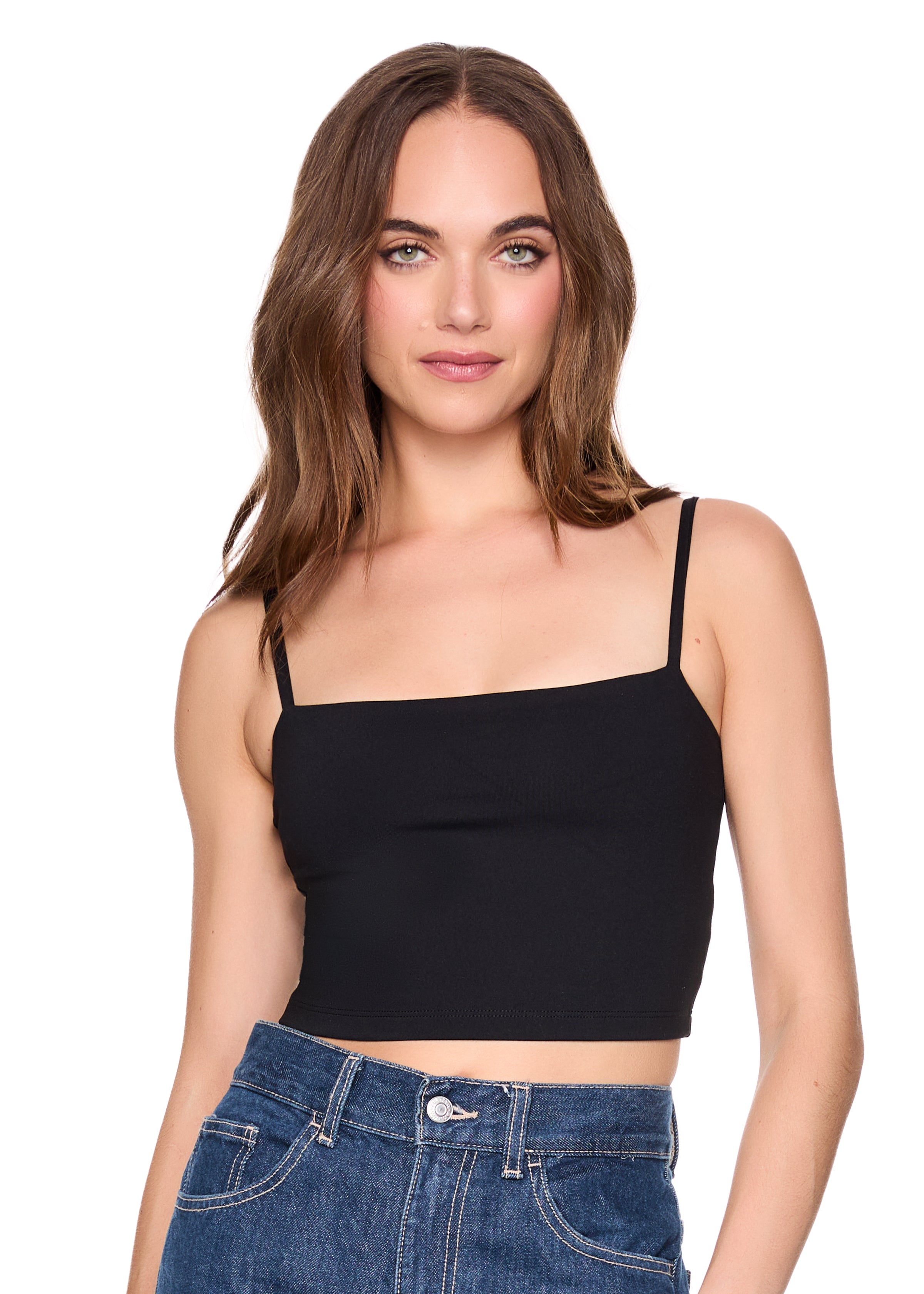 essential string crop top