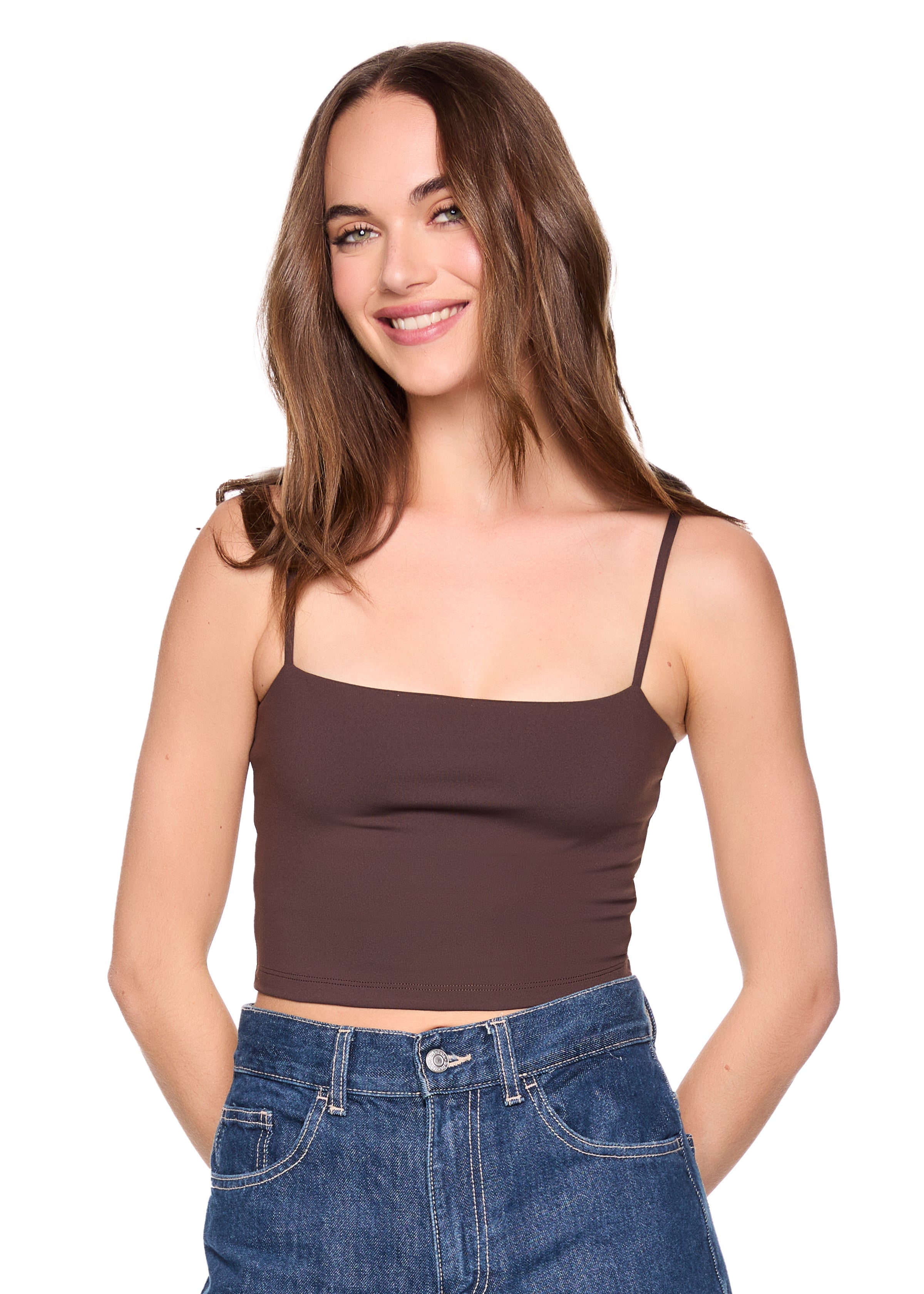essential string crop top