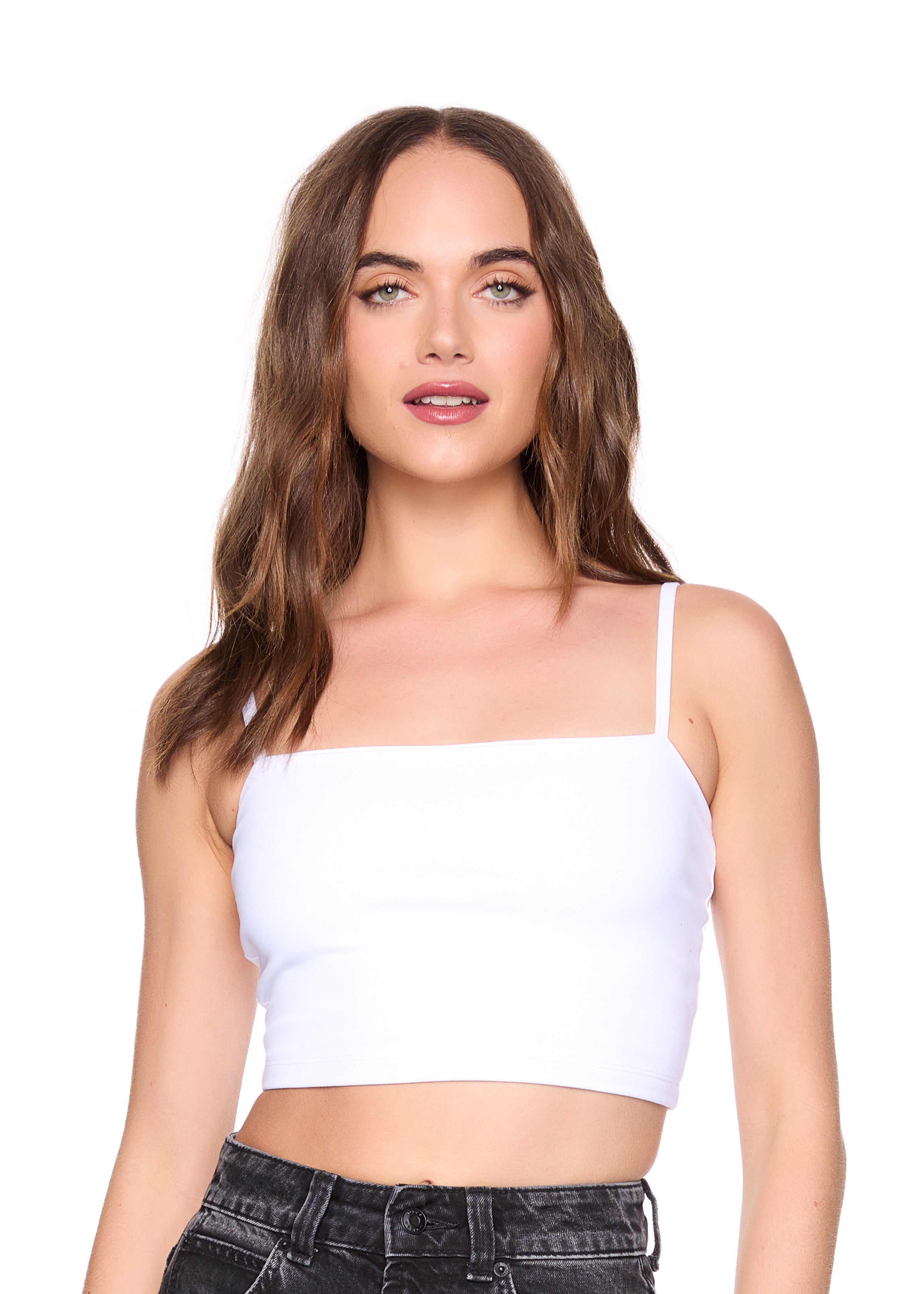 essential string crop top