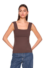 essential wide strap tank top