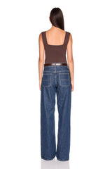 essential wide strap tank top