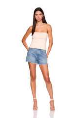 essential shorter tube top