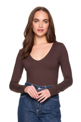 essential sexy v long sleeve