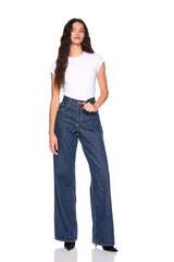 essential shorter crew short sleeve tee