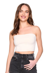 essential crop tube top