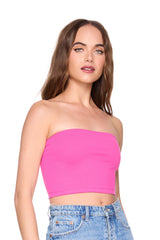 essential crop tube top