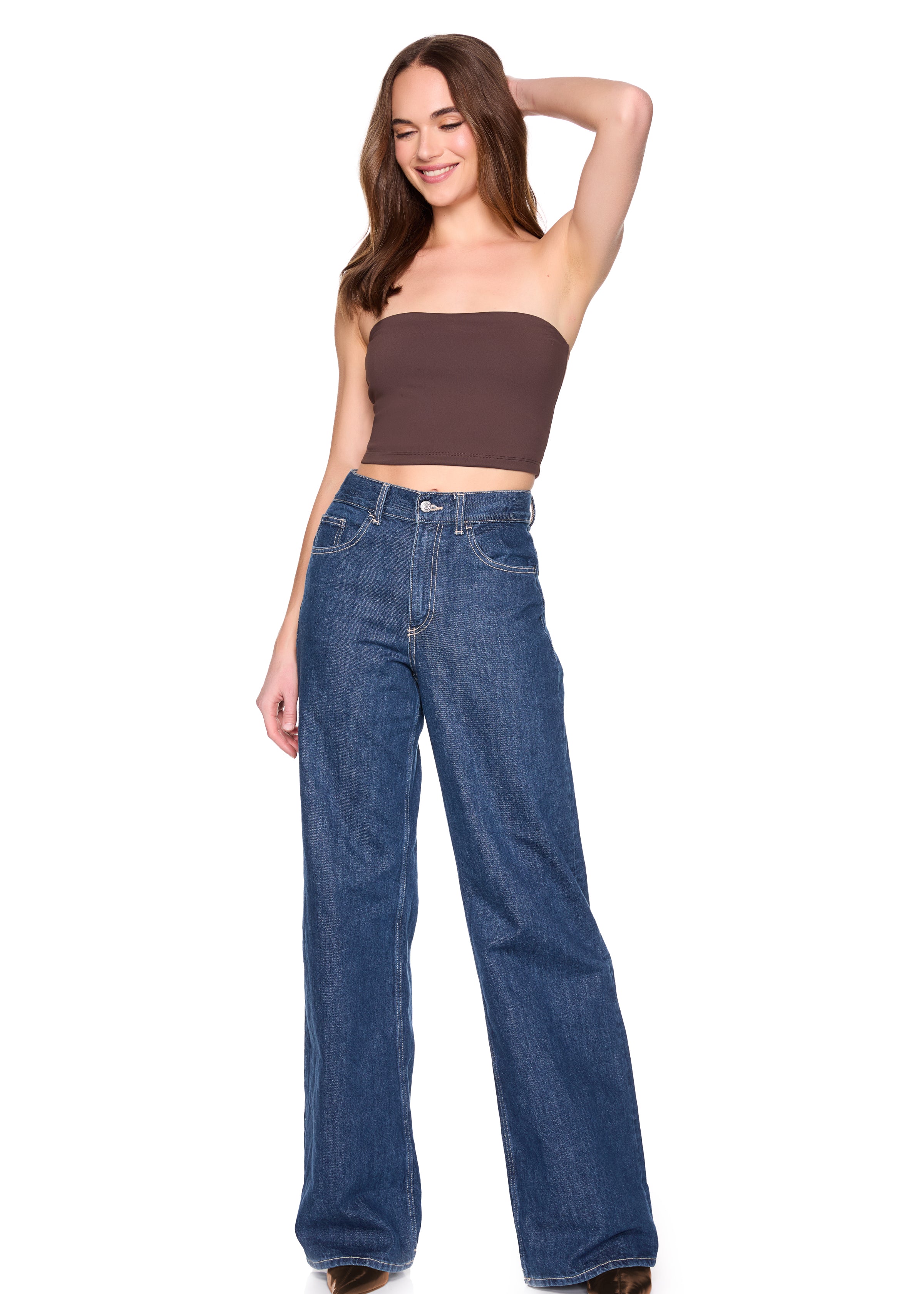 essential crop tube top