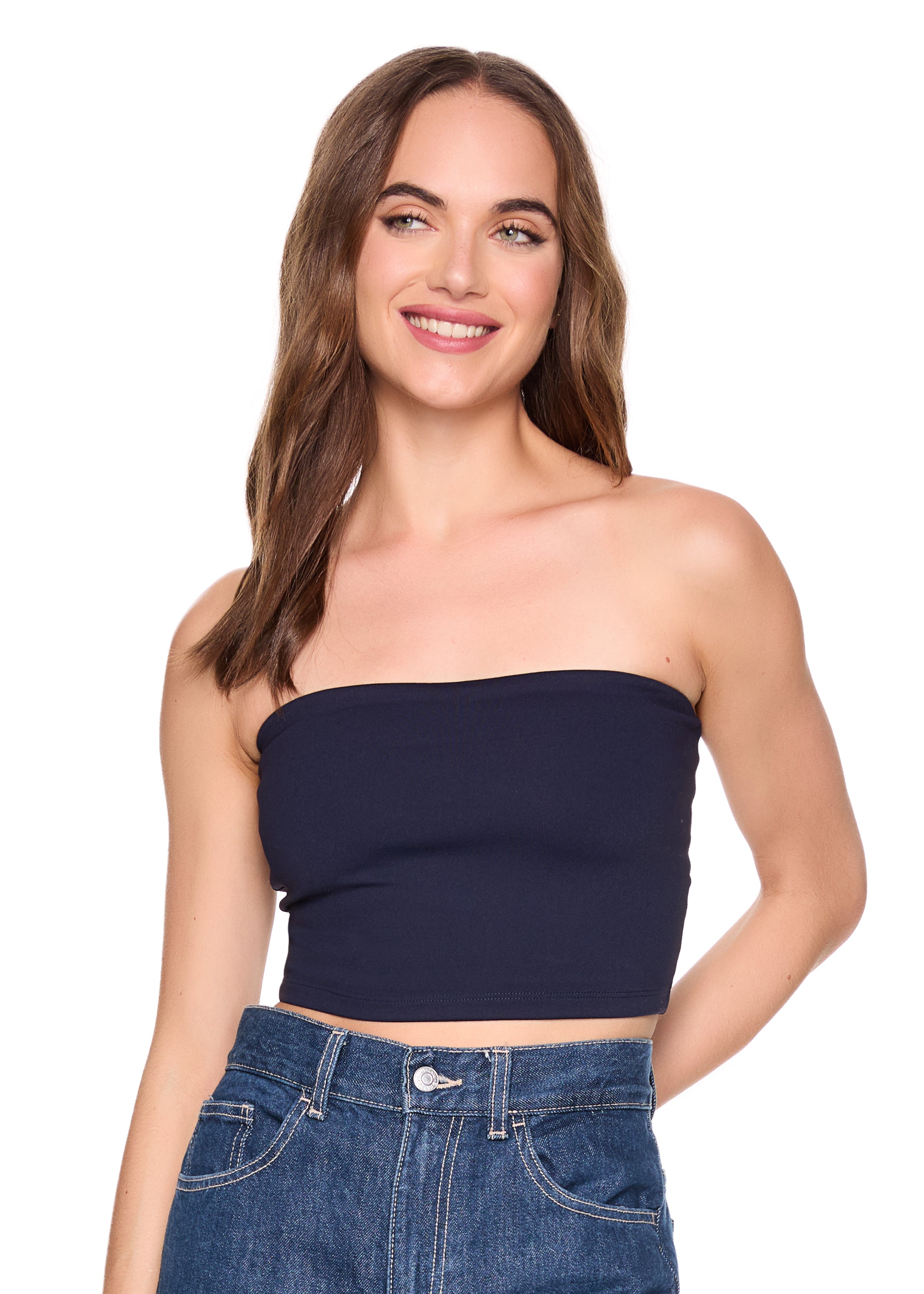 essential crop tube top