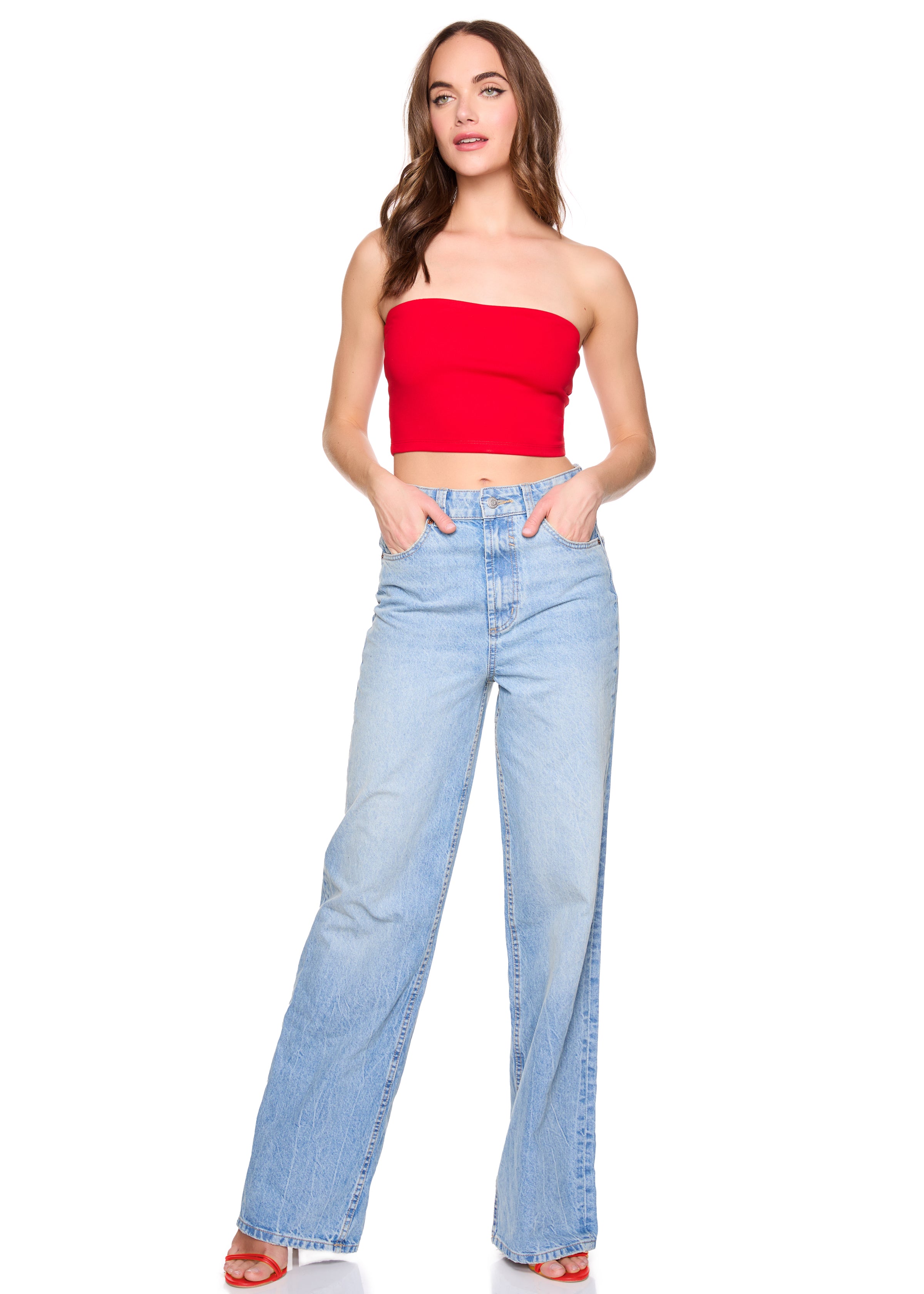 essential crop tube top