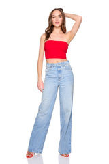 essential crop tube top