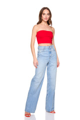 essential crop tube top