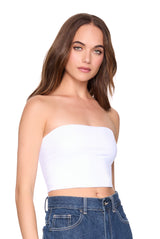 essential crop tube top