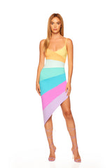 rainbow string dress
