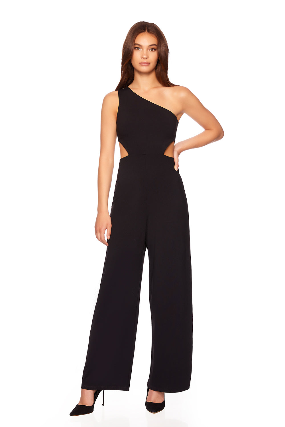 I Came To Slay Cut Out Jumpsuit - Black – Dressmezee