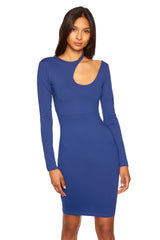 extreme cut out long sleeve dress