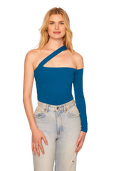 one shoulder strap top
