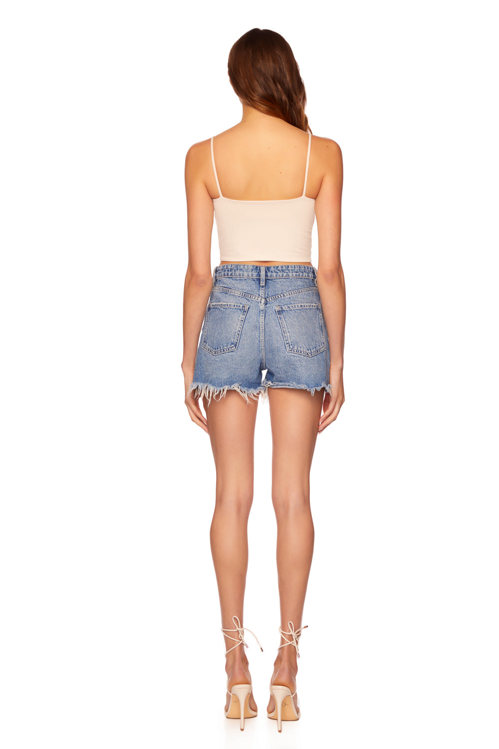 Split Crop Top String essential string crop top – Susana Monaco