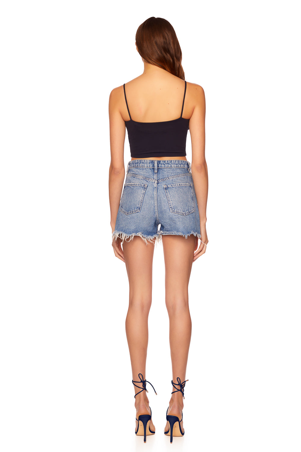 Split Crop Top String essential string crop top – Susana Monaco